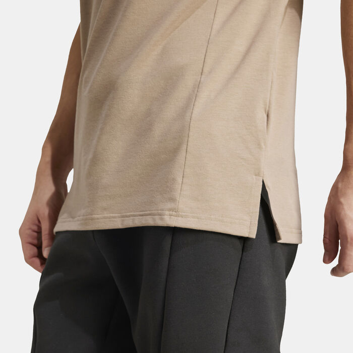 adidas Men's Designed For Training T-Shirt Brown adidas Men's Designed For Training T-Shirt Brown image number 3