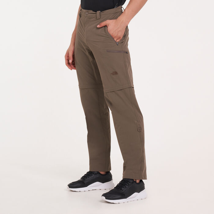 The North Face Men's Exploration Convertible Pants Brown The North Face Men's Exploration Convertible Pants Brown image number 0