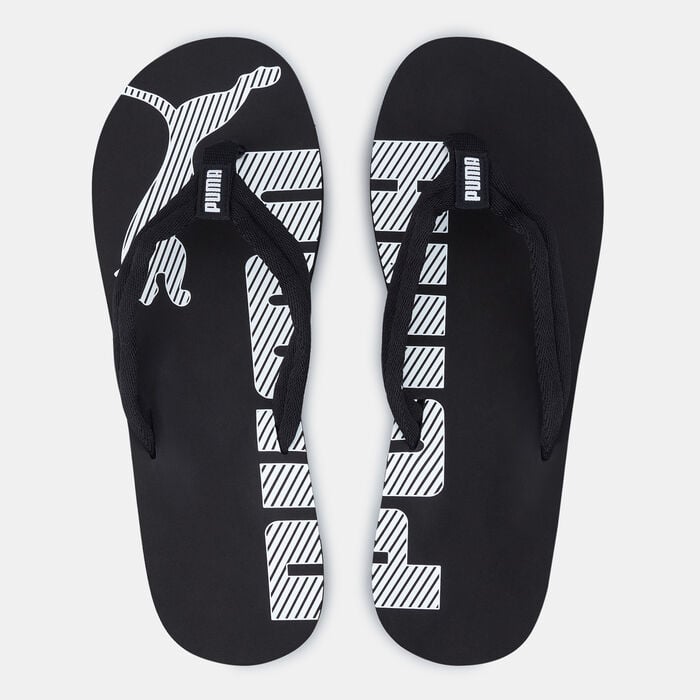 PUMA Men's Epic Flip V2 Slides Black PUMA Men's Epic Flip V2 Slides Black image number 0