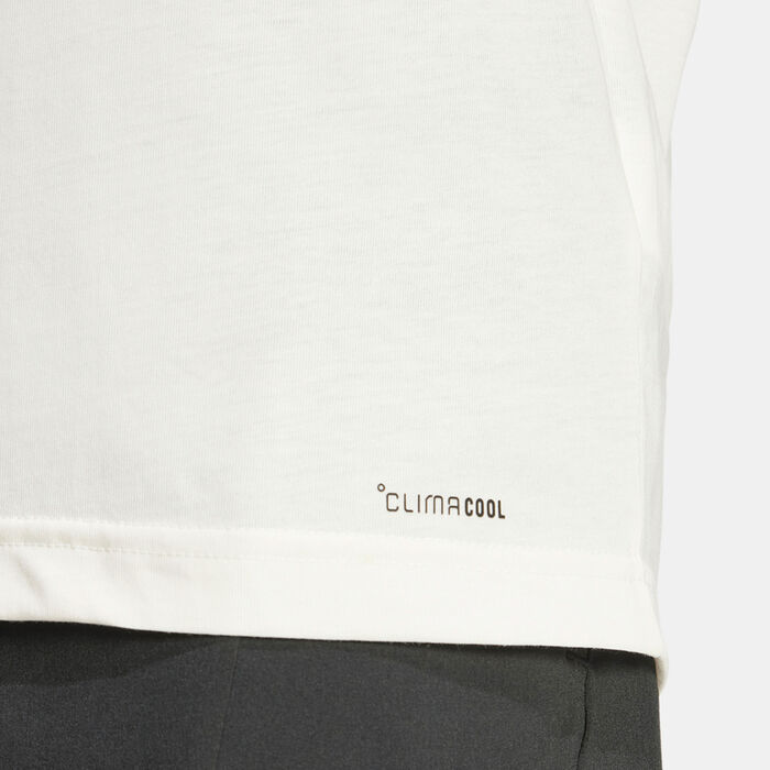 adidas Men's Climacool One Rep at a Time Training T-Shirt White adidas Men's Climacool One Rep at a Time Training T-Shirt White image number 4