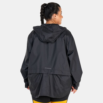 Nike Women's Essentials Running Jacket (Plus Size) Black