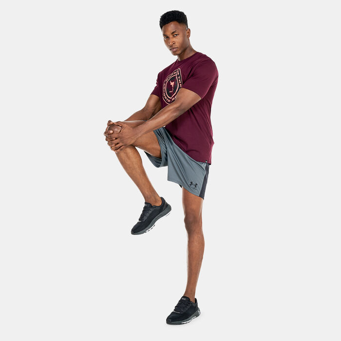 Under Armour Men's UA Challenger Knit Shorts Grey Under Armour Men's UA Challenger Knit Shorts Grey image number 2