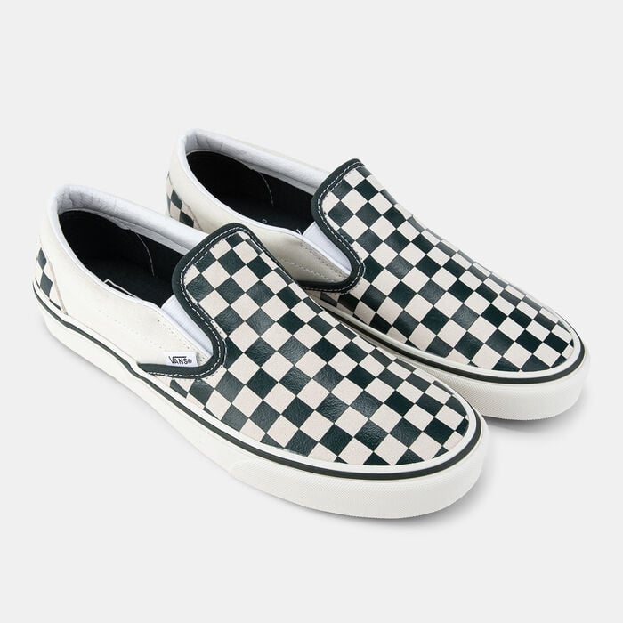 Vans Classic Checkerboard Unisex Slip-On Shoes Multi-Color Vans Classic Checkerboard Unisex Slip-On Shoes Multi-Color image number 1