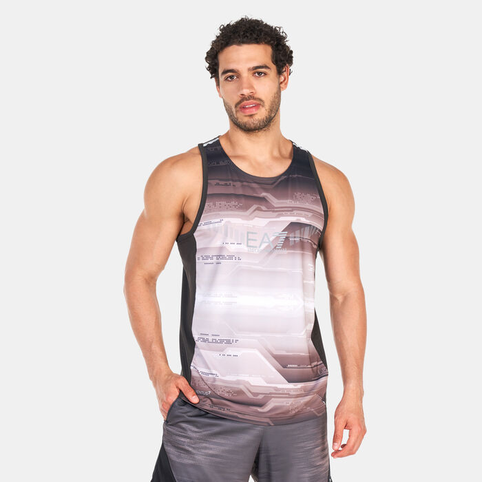 EA7 Emporio Armani Men's VENTUS7 Tank Top Grey image number 0