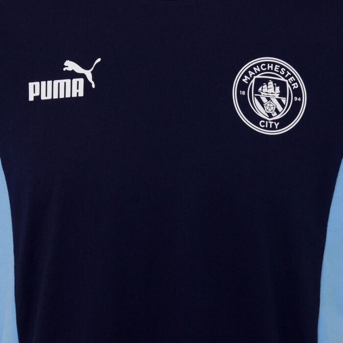 PUMA Men's Manchester City ftblARCHIVE Top Blue PUMA Men's Manchester City ftblARCHIVE Top Blue image number 2