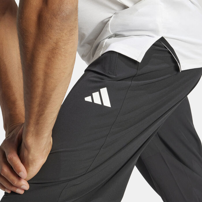 adidas Men's Train Essentials Woven 3/4 Track Pants Black adidas Men's Train Essentials Woven 3/4 Track Pants Black image number 3