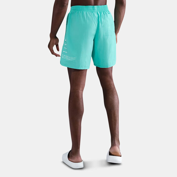 Nike Swim Men's Breaker Volley Swimming Shorts Blue Nike Swim Men's Breaker Volley Swimming Shorts Blue image number 1