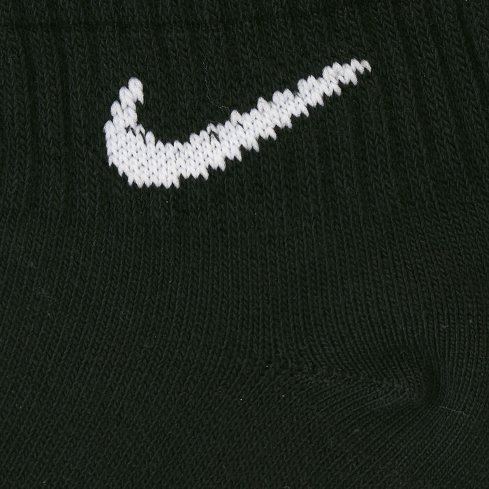 Nike Everyday Ankle Socks (3 Pack) Black Nike Everyday Ankle Socks (3 Pack) Black image number 1
