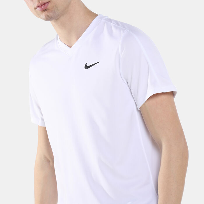 Nike Men's Court Victory T-Shirt White image number 3