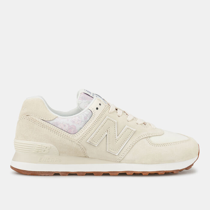 New Balance Women's 574 Shoe Beige image number 0