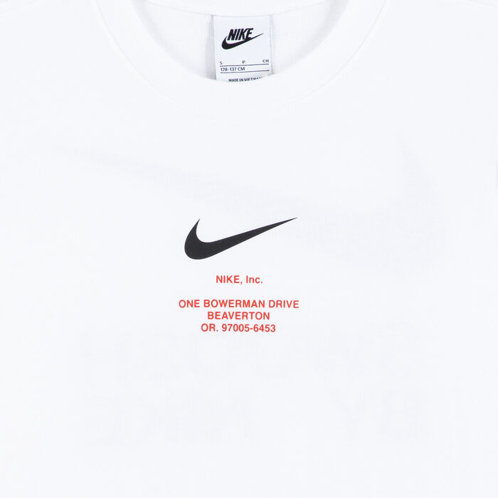 Nike Kids' Sportswear T-Shirt White Nike Kids' Sportswear T-Shirt White image number 2