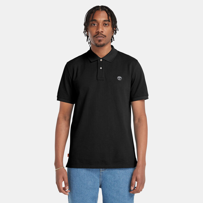 Timberland Men's Millers River Polo Shirt Black Timberland Men's Millers River Polo Shirt Black image number 0