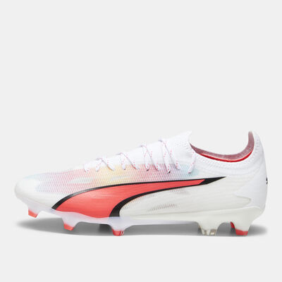 PUMA Men's ULTRA ULTIMATE Firm-Ground/Artificial-Ground Football Shoe White