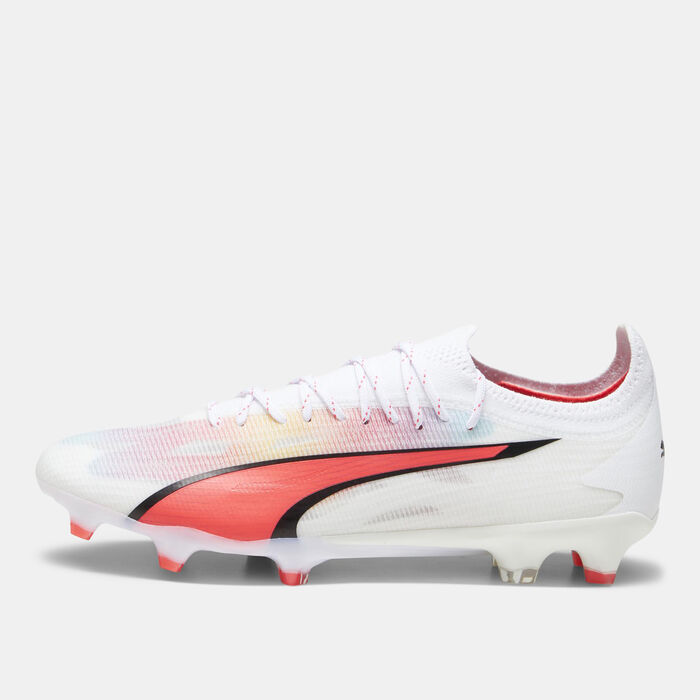 PUMA Men's ULTRA ULTIMATE Firm-Ground/Artificial-Ground Football Shoe White image number 0