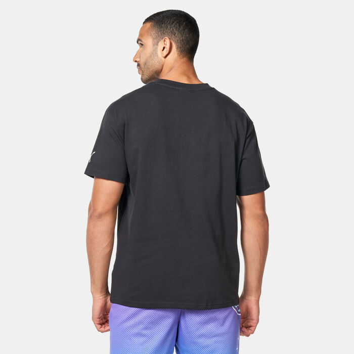 PUMA Men's Melo Charlotte T-Shirt Blue PUMA Men's Melo Charlotte T-Shirt Blue image number 1