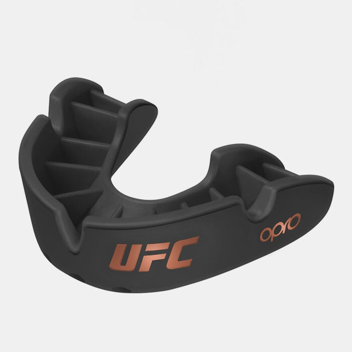 OPRO Kids' Self-Fit UFC Bronze-Level MMA Mouth Guard Black image number 0