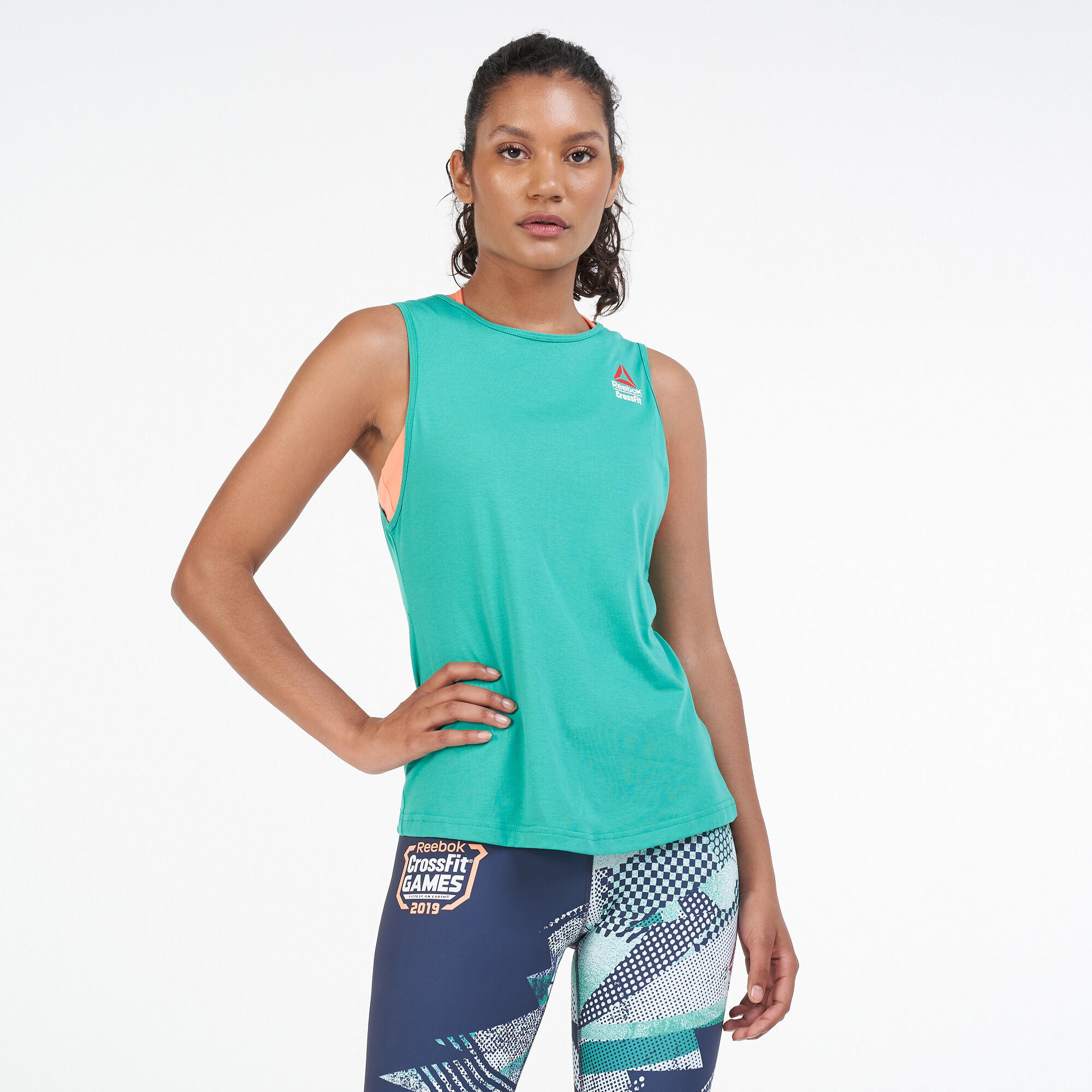 Buy Reebok Women s CrossFit Games ActivChill Tank Top Black in