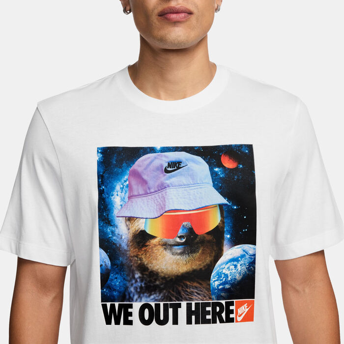Nike Men's Sportswear T-Shirt White Nike Men's Sportswear T-Shirt White image number 2