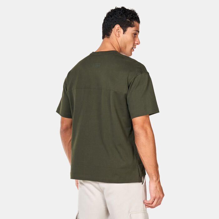 Sun and Sand Sports Men's Hybrid T-Shirt Green Sun and Sand Sports Men's Hybrid T-Shirt Green image number 1