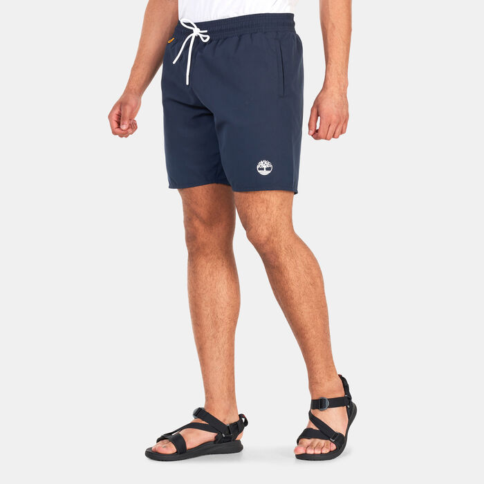 Timberland Men's Sunapee Lake Solid Swimming Shorts Blue Timberland Men's Sunapee Lake Solid Swimming Shorts Blue image number 0