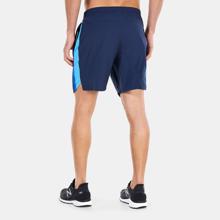 New Balance Men's Accelerate Shorts Blue New Balance Men's Accelerate Shorts Blue image number 1