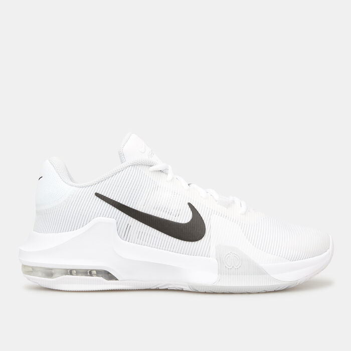Nike Men's Air Max Impact 4 Basketball Shoe White image number 0