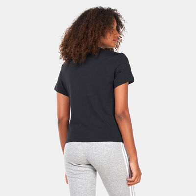 adidas Women's AOP Reg T-Shirt Black