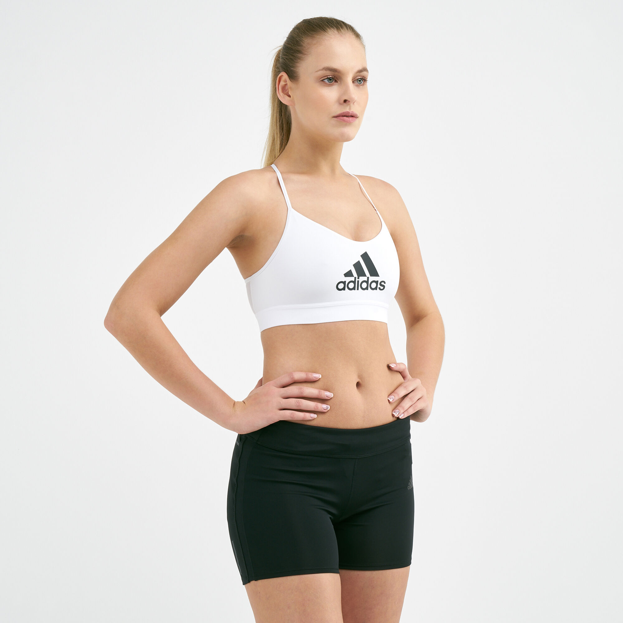 Adidas all me badge of shop sport bra