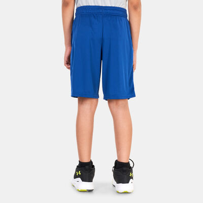 Under Armour Kids' UA Prototype 2.0 Logo Shorts Blue
