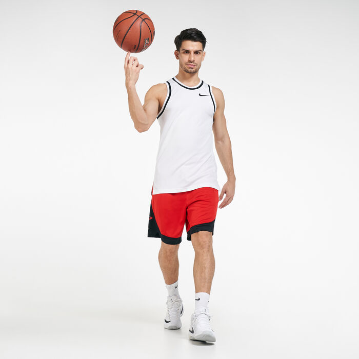 Nike Men's NBA Houston Rockets Icon Edition Swingman Shorts Red image number 2