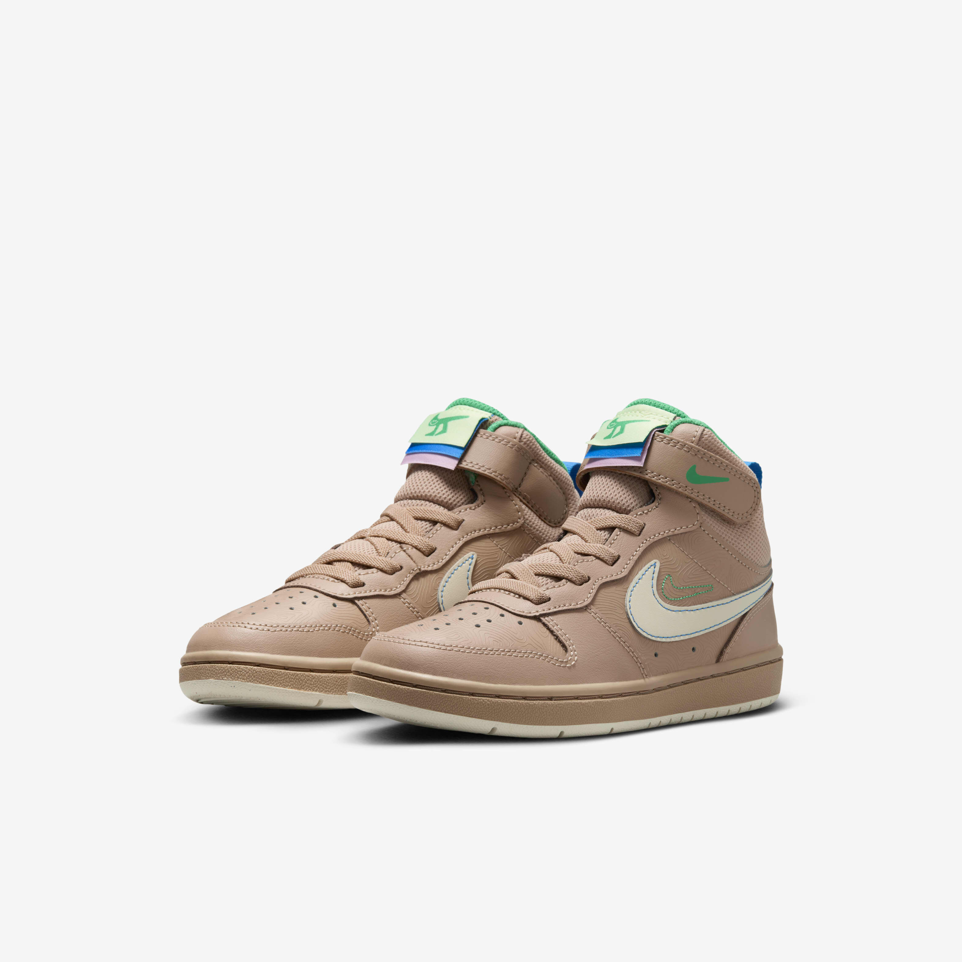 Kids Court Borough Mid 2 SE Shoes Beige Nike in KSA SSS