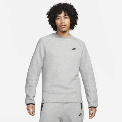 Nike Men's Sportswear Tech Fleece Crew Grey