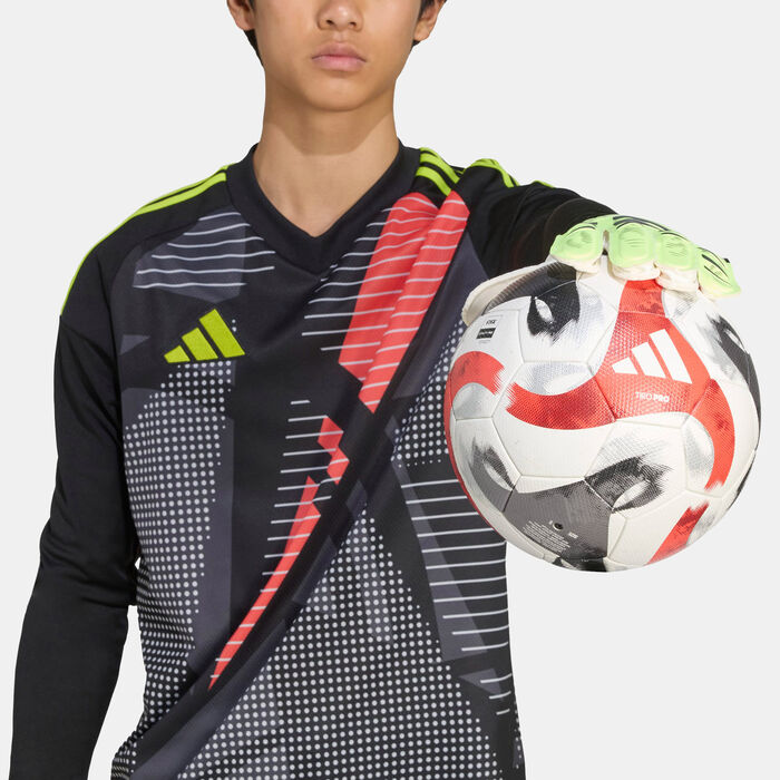 adidas Men's Predator Training Football Goalkeeper Gloves Green adidas Men's Predator Training Football Goalkeeper Gloves Green image number 4
