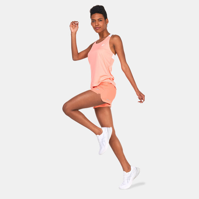 ASICS Women's Road 3.5 Inch Shorts Multi-Color image number 2