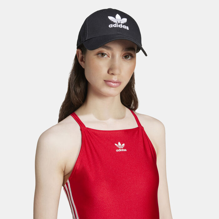 adidas Originals Women's 3-Stripes Bodysuit Red adidas Originals Women's 3-Stripes Bodysuit Red image number 5