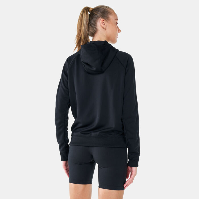 Nike Women's Sportswear Logo Tape Hoodie White Nike Women's Sportswear Logo Tape Hoodie White image number 1