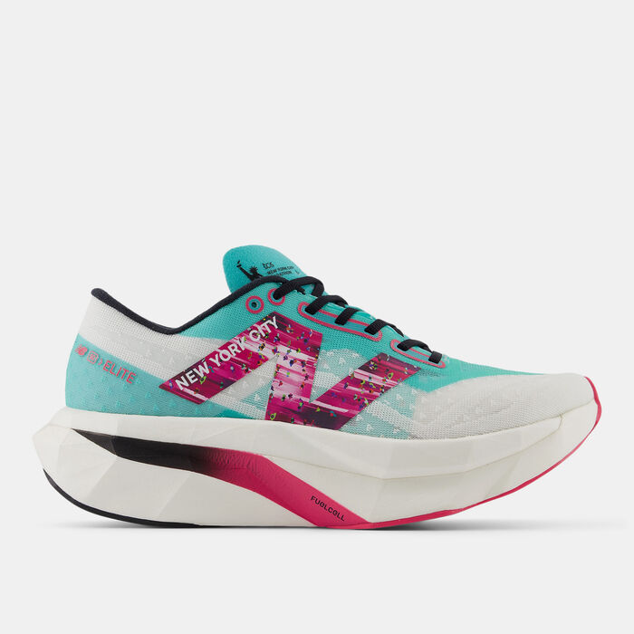 New Balance Women's NYC Marathon FuelCell SuperComp Elite v4 Running Shoes Multi-Color New Balance Women's NYC Marathon FuelCell SuperComp Elite v4 Running Shoes Multi-Color image number 0