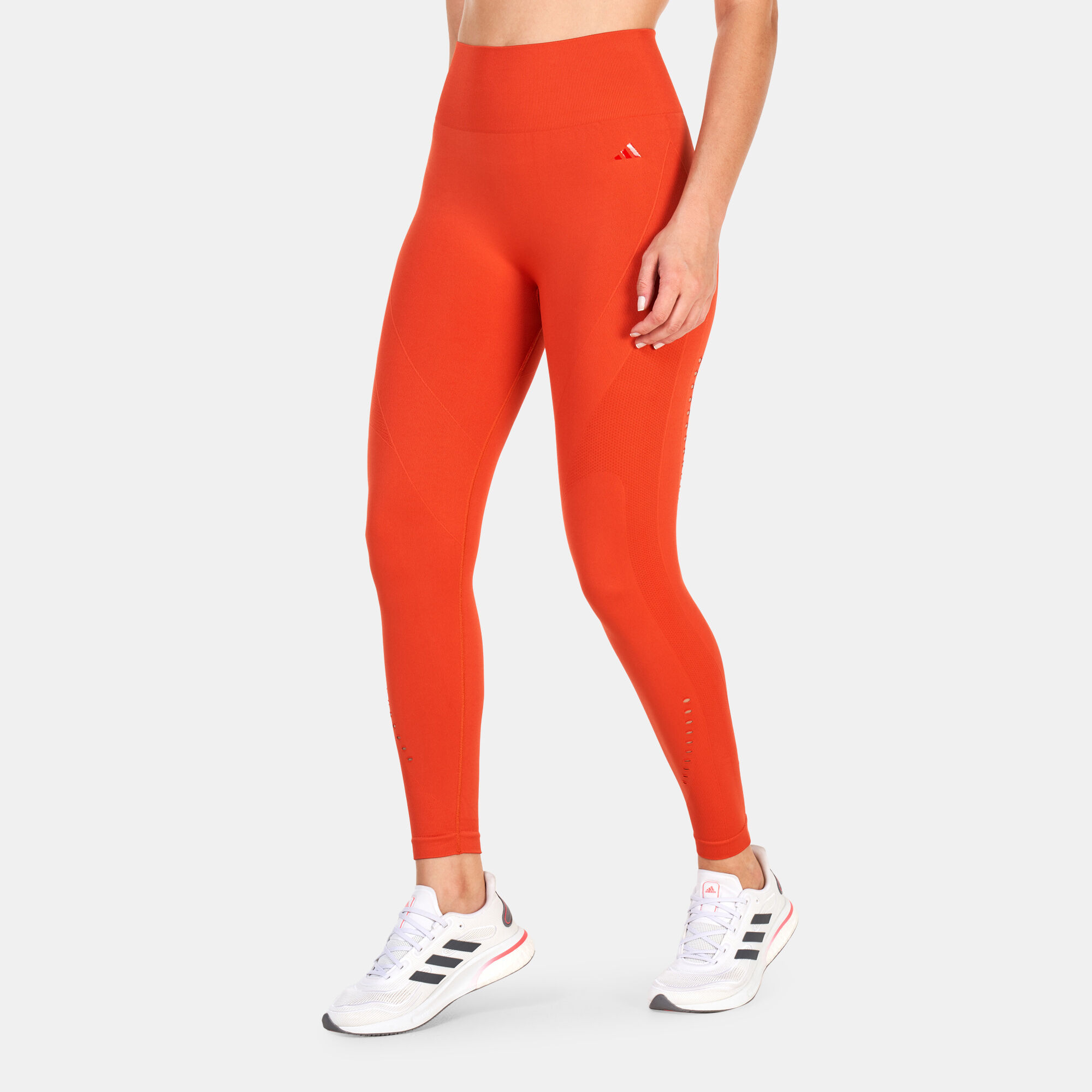 Adidas leggings orange online