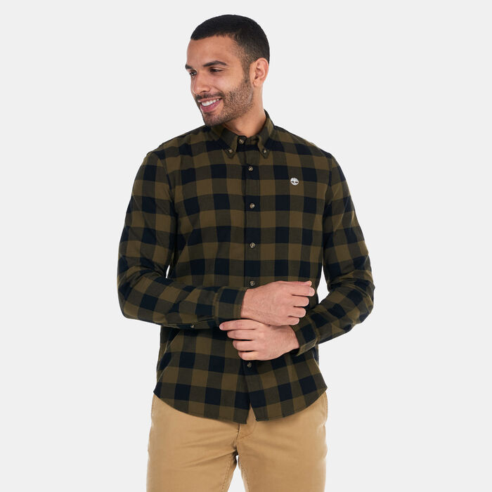 Timberland Men's Mascoma River Solucell Slim Shirt Green Timberland Men's Mascoma River Solucell Slim Shirt Green image number 0