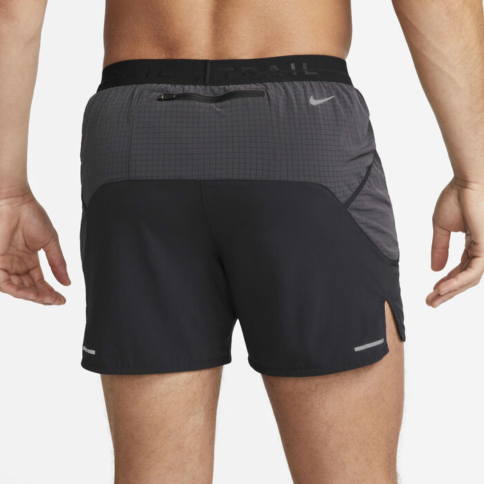 Nike Men's Second Sunrise Dri-FIT Trail Running Shorts Black Nike Men's Second Sunrise Dri-FIT Trail Running Shorts Black image number 2