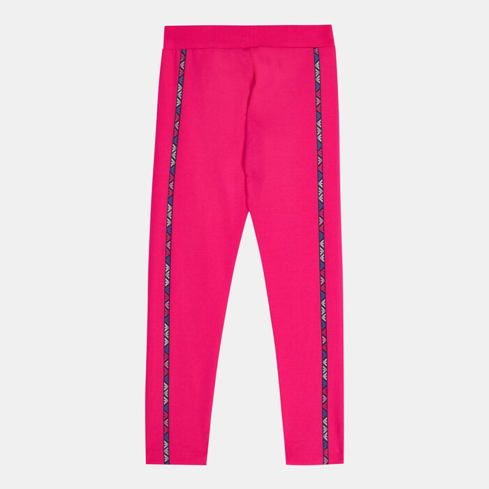 EA7 Emporio Armani Kids' Logo Series Leggings Pink image number 1