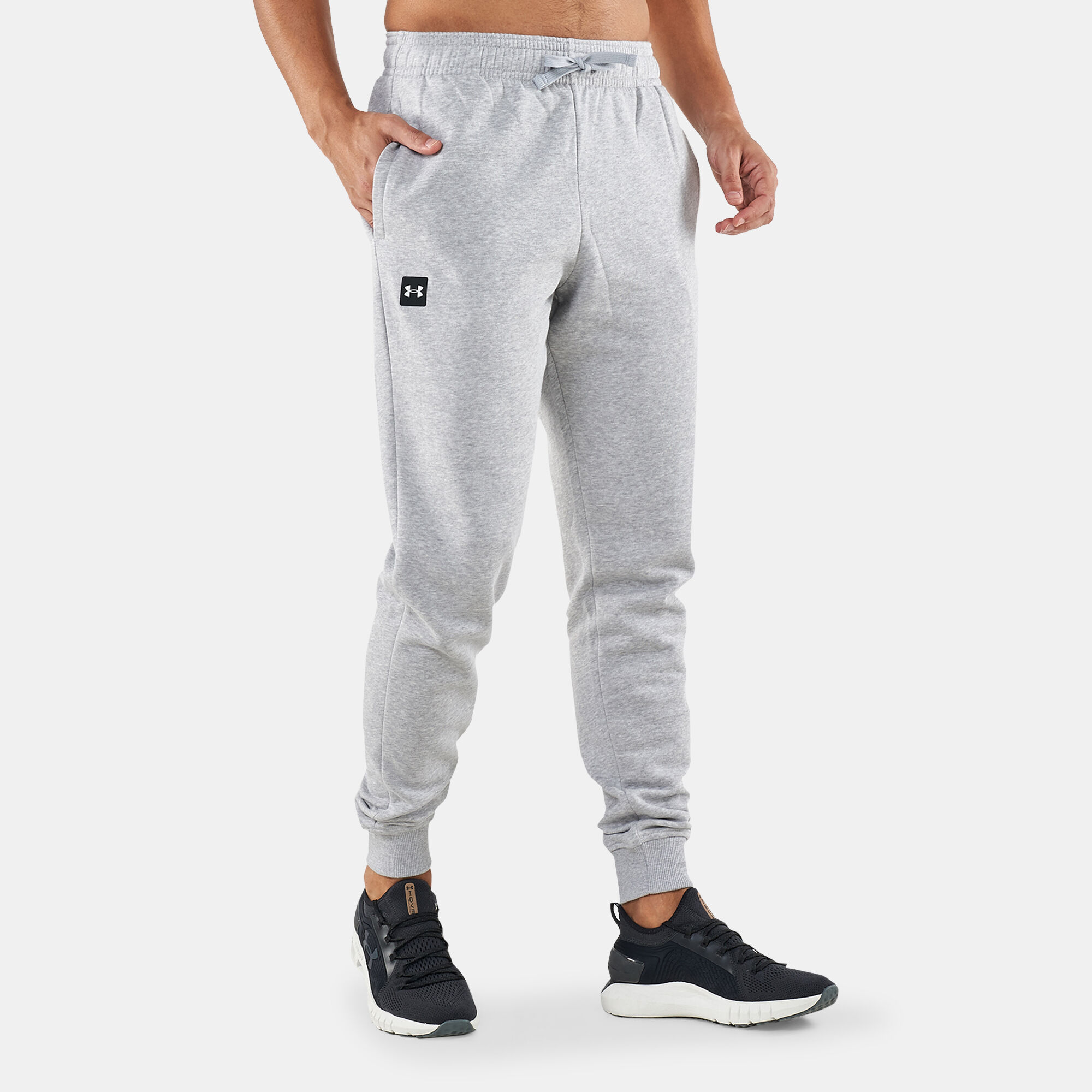 Buy Under Armour Men s UA Rival Fleece Sweatpants Grey in KSA SSS