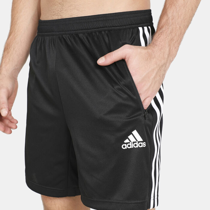 adidas Men's Primeblue Designed 2 Move 3-Stripes Shorts Black adidas Men's Primeblue Designed 2 Move 3-Stripes Shorts Black image number 3