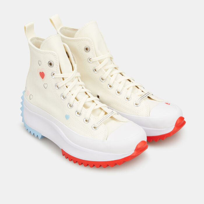 Converse Run Star Hike Platform Unisex Shoes White image number 2