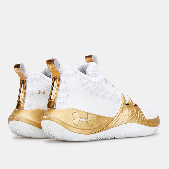 Under Armour Embiid One Basketball Shoe White Under Armour Embiid One Basketball Shoe White image number 2