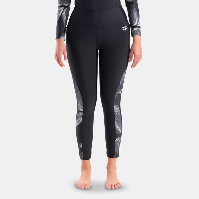 Arena Women's Modesty Swimming Leggings Black Arena Women's Modesty Swimming Leggings Black image number 0
