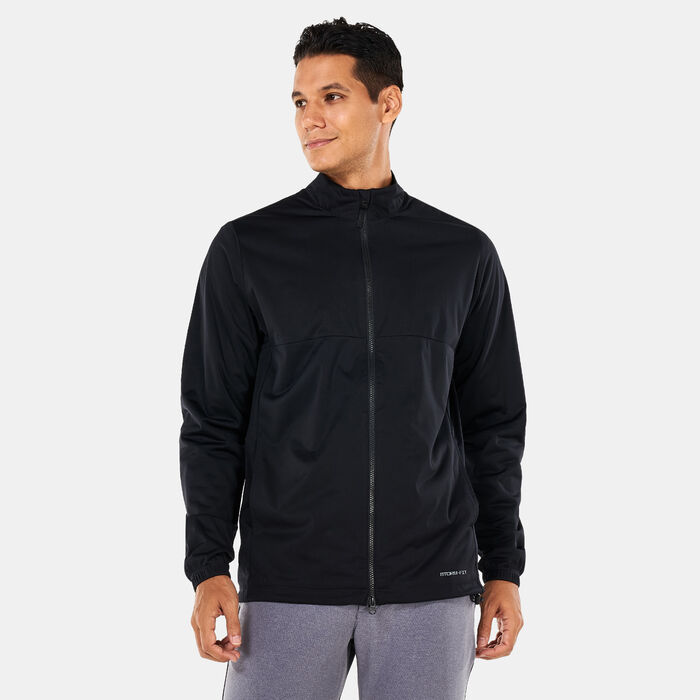 Nike Golf Men's Storm-FIT Victory Full-Zip Golf Jacket Black Nike Golf Men's Storm-FIT Victory Full-Zip Golf Jacket Black image number 0