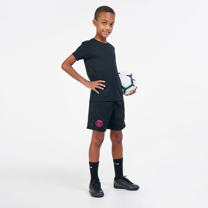 Nike Kids' Paris Saint-Germain Stadium Fourth Football Shorts Black image number 2