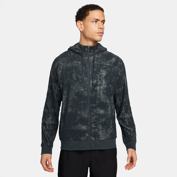 Nike Men's Primary Jacquard Hoodie Green Nike Men's Primary Jacquard Hoodie Green image number 0