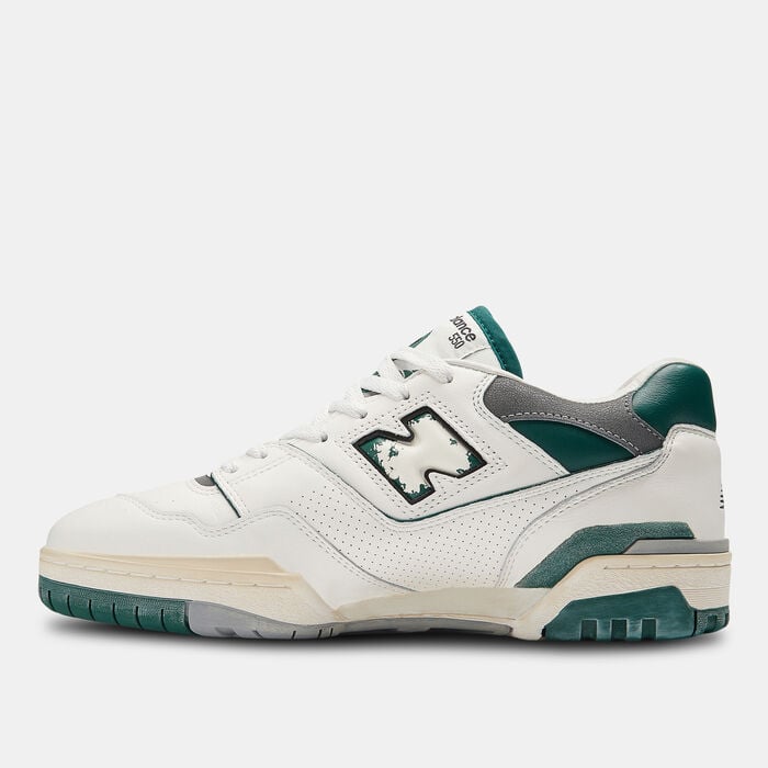 New Balance Men's BB550 Shoes White New Balance Men's BB550 Shoes White image number 2